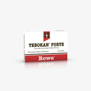 TEBOKAN FORTE 80MG TABLETAS VIA ORAL CAJA X20 UNIDADES