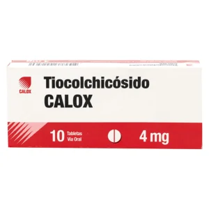 TIOCOLCHICÓSIDO 4MG TABLETAS VIA ORAL UNIDAD