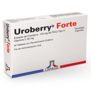 UROBERRY FORTE TABLETAS VIA ORAL UNIDAD