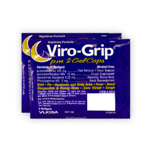 VIRO-GRIP PM CÁPSULAS GELATINA BLANDA VIA ORAL SOBRE X2 UNIDADES