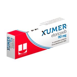 XUMER 90MG TABLETAS VIA ORAL UNIDAD