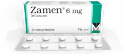 ZAMEN 6MG TABLETAS VIA ORAL UNIDAD