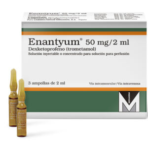 ENANTYUM 50MG/2ML SOLUCIÓN INYECTABLE UNIDAD