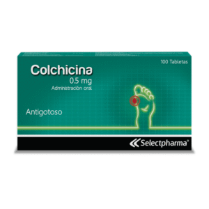COLCHICINA 0.5MG SELECTPHARMA TABLETAS VIA ORAL UNIDAD