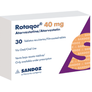 ROTAQOR 40MG TABLETAS VIA ORAL CAJA X30 UNIDADES