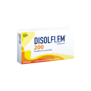DISOLFLEM 200MG SOBRES DE GRANULADO PARA SOLUCIÓN ORAL UNIDAD