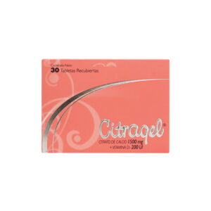 CITRAGEL TABLETAS VIA ORAL CAJA X30 UNIDADES