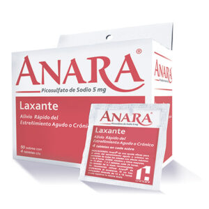 ANARA 5MG TABLETAS VIA ORAL SOBRE X4 UNIDADES