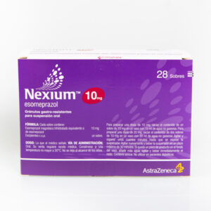 NEXIUM 10MG SOBRES VIA ORAL UNIDAD