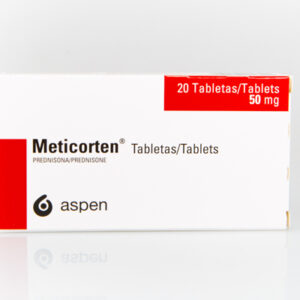 METICORTEN 50MG TABLETAS VIA ORAL UNIDAD