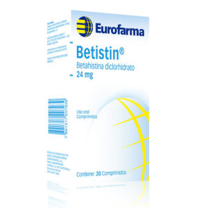 BETISTIN 24MG TABLETAS VIA ORAL UNIDAD
