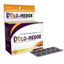 DOLO-MEDOX TABLETAS VIA ORAL UNIDAD