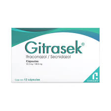 GITRASEK CÁPSULAS VIA ORAL CAJA X12 UNIDADES