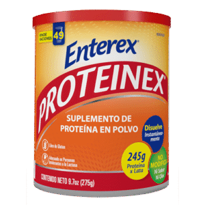 ENTEREX PROTEINEX SUPLEMENTO DE PROTEÍNA EN POLVO 275G