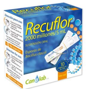 RECUFLOR SUSPENSIÓN ORAL UNIDAD