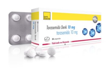TORASEMIDA DENK 10MG TABLETAS VIA ORAL CAJA X30 UNIDADES