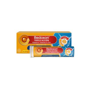 REDOXON TRIPLE ACCIÓN TABLETAS EFERVESCENTES VIA ORAL FRASCO X10 UNIDADES