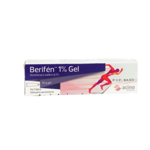 BERIFÉN 1% GEL USO TÓPICO 20G