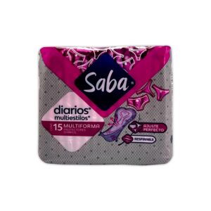 PROTECTORES DIARIOS SABA X15 UNIDADES