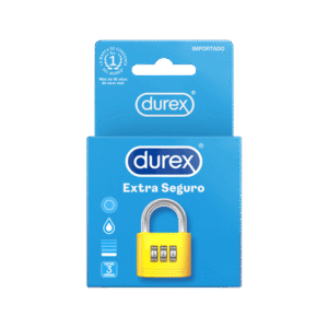 DUREX EXTRA SEGURO CAJA X3 UNIDADES