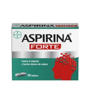 ASPIRINA FORTE TABLETAS VIA ORAL CAJA X20 UNIDADES