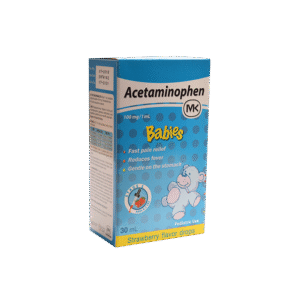 ACETAMINOFÉN BEBÉS MK SOLUCIÓN EN GOTAS VIA ORAL 30ML