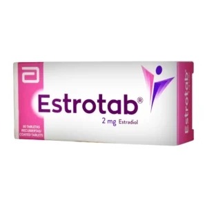 ESTROTAB 2MG ANTICONCEPTIVO VIA ORAL CAJA X30 TABLETAS RECUBIERTAS