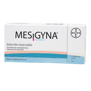MESIGYNA ANTICONCEPTIVO INYECTABLE CAJA x1 JERINGA PRECARGADA