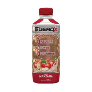 SUEROX SUERO HIDRATANTE MANZANA SIN AZÚCAR 630ML