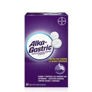 ALKA-GASTRIC TABLETAS MASTICABLES VIA ORAL UNIDAD