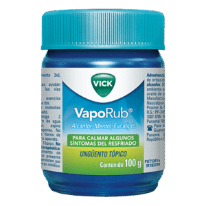 VICK VAPORUB UNGÜENTO TÓPICO 100G