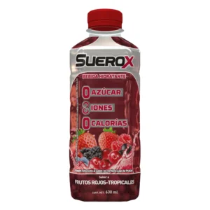 SUEROX SUERO HIDRATANTE FRUTOS ROJOS-TROPICALES SIN AZÚCAR 630ML