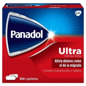 PANADOL ULTRA CAPLETAS VIA ORAL SOBRE X2 UNIDADES