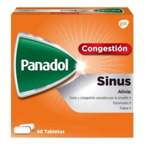 PANADOL SINUS TABLETAS VIA ORAL SOBRE X2 UNIDADES