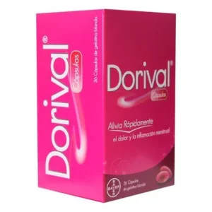 DORIVAL CÁPSULAS GELATINA BLANDA VIA ORAL UNIDAD