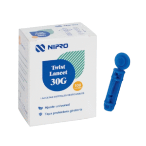 LANCETAS ESTÉRILES NIPRO X100 UNIDADES