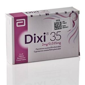 DIXIE 35 ANTICONCEPTIVO VIA ORAL CAJA X21 TABLETAS RECUBIERTAS