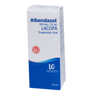 ALBENDAZOL LACOFA SUSPENSIÓN VIA ORAL 10ML