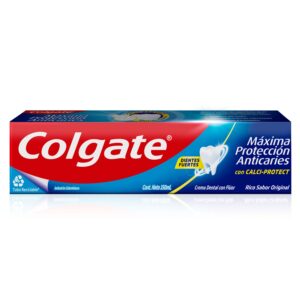 COLGATE MÁXIMA PROTECCIÓN ANTICARIES CREMA DENTAL CON FLÚOR 70G
