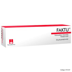 FAKTU UNGÜENTO VIA RECTAL 20G