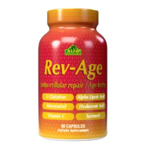 REV-AGE ALFA CÁPSULAS VIA ORAL FRASCO X60 UNIDADES