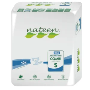 PAÑALES NATEEN COMBI TALLA S PARA ADULTO X10 UNIDADES