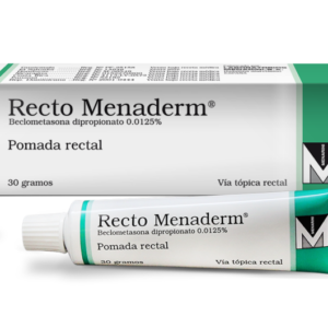 RECTO MENADERM POMADA VIA RECTAL 30G
