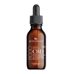 SO FLOW CO ACEITE DE CBD AMPLIO ESPECTRO 8000MG 30ML