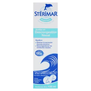STÉRIMAR DESCONGESTIÓN NASAL SOLUCIÓN HIPERTÓNICA DE AGUA DE MAR NASAL 100ML