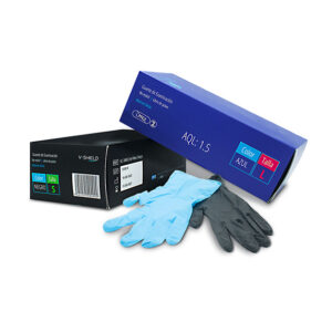 GUANTES NITRILO CELESTE VMG TALLA M XPAR