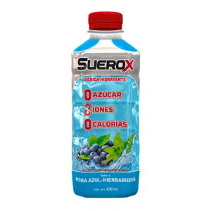 SUEROX SUERO HIDRATANTE MORA AZUL-HIERBABUENA SIN AZÚCAR 630ML