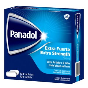 PANADOL EXTRA FUERTE TABLETAS VIA ORAL SOBRE X2 UNIDADES