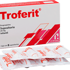 TROFERIT SUPOSITORIOS PEDIÁTRICOS VIA RECTAL UNIDAD