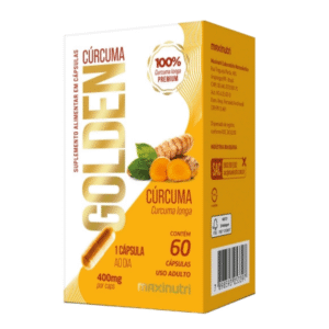 CÚRCUMA GOLDEN CÁPSULAS VIA ORAL CAJA X60 UNIDADES